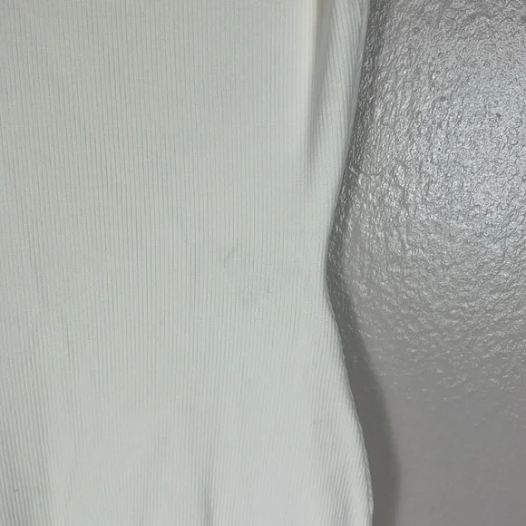 Monday Swimwear Camerelle Dress in Ivory Knit Rib - Picture 10 of 10